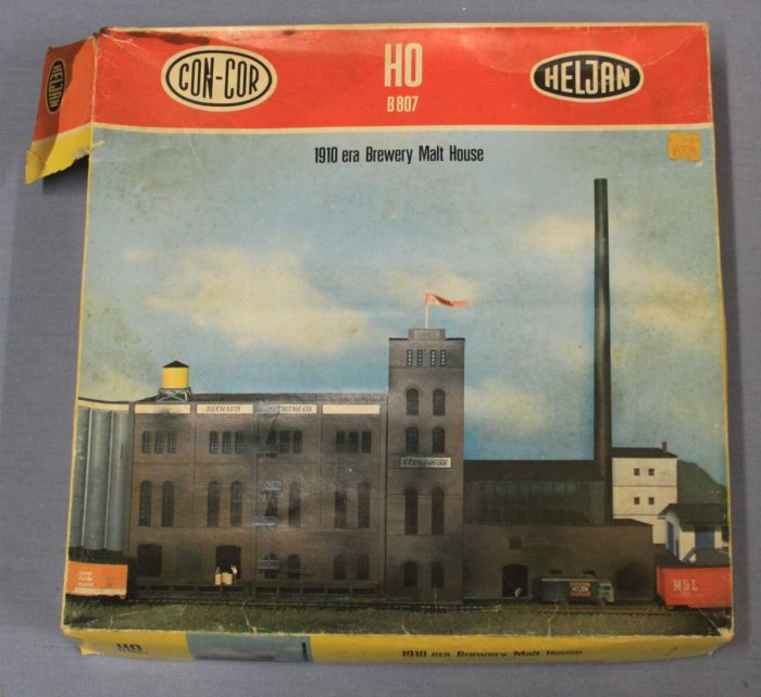 Heljan/Con-Cor B807 1910 Era Brewery Malt House Kit Open Box