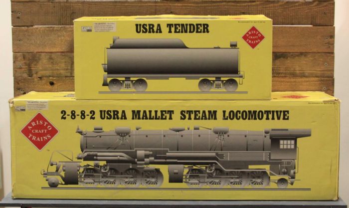 AristoCraft ART-21604 G D&RGW 3400 2-8-8-2 Mallet Steam Locomotive & Tender