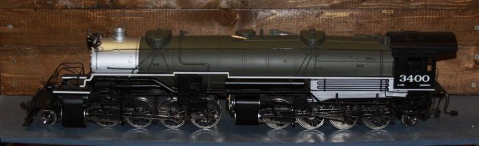 AristoCraft ART-21604 G D&RGW 3400 2-8-8-2 Mallet Steam Locomotive & Tender