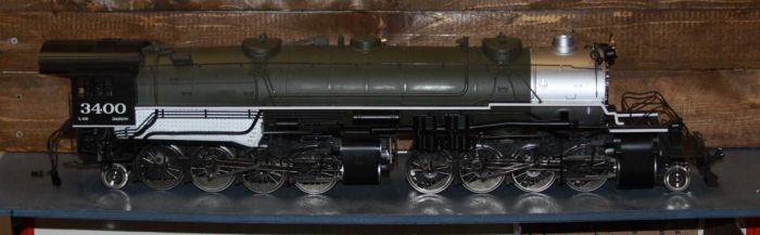 AristoCraft ART-21604 G D&RGW 3400 2-8-8-2 Mallet Steam Locomotive & Tender