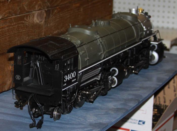 AristoCraft ART-21604 G D&RGW 3400 2-8-8-2 Mallet Steam Locomotive & Tender