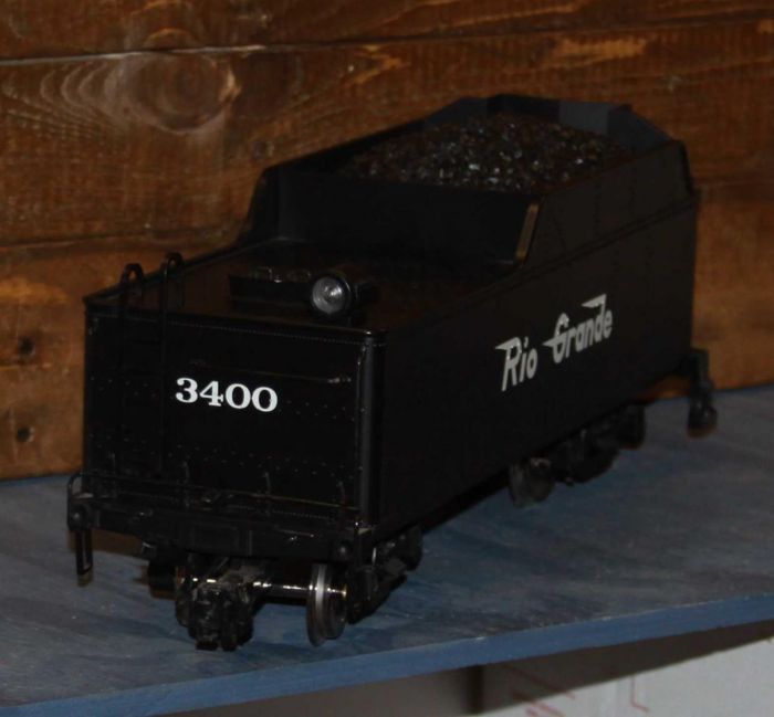 AristoCraft ART-21604 G D&RGW 3400 2-8-8-2 Mallet Steam Locomotive & Tender