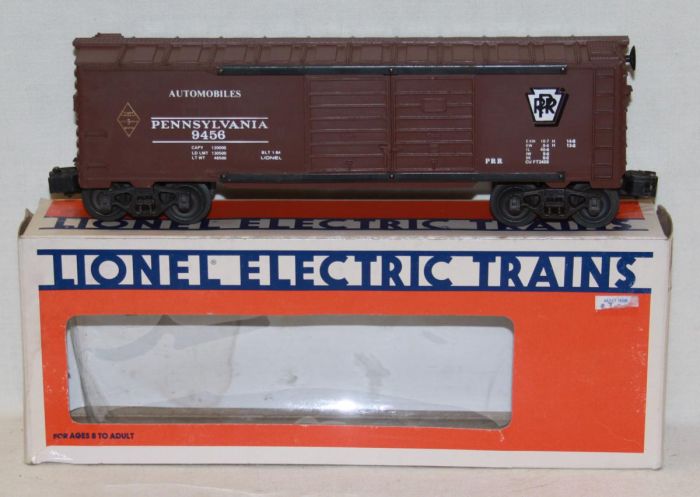 Lionel 6-9456 O-27 Pennsylvania Automobile Double Door Box Car